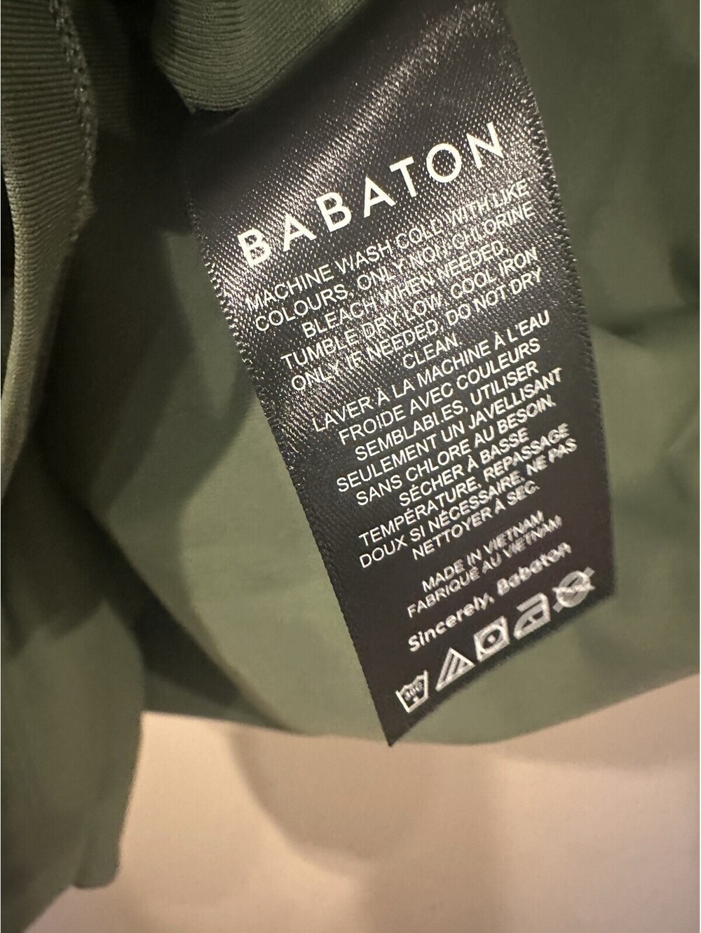 Aritzia Babaton Green Contour Stretch Bodycon Sleeveless Mini Dress Large staple - Picture 4 of 5